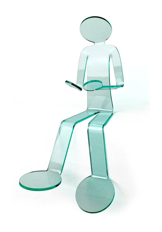 Ce petit personnage en acrylique au nom de Flexo est une œuvre originale de l’artiste sculpteur David Zeller (Zed).